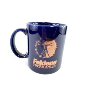 Feldene Piroxicam Coffee Mug Cup Pharmaceutical Ad Promo Vintage L Davinci Art